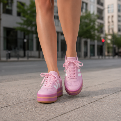 Zapatillas con plataforma de estilo urbano