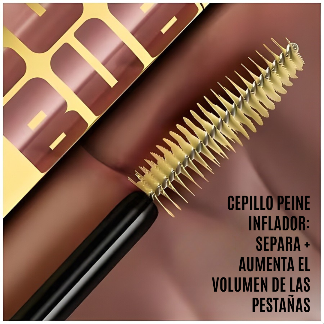 Máscara de Pestañas Voluminizadora con Rizo Elástico (OFERTA 2X1)