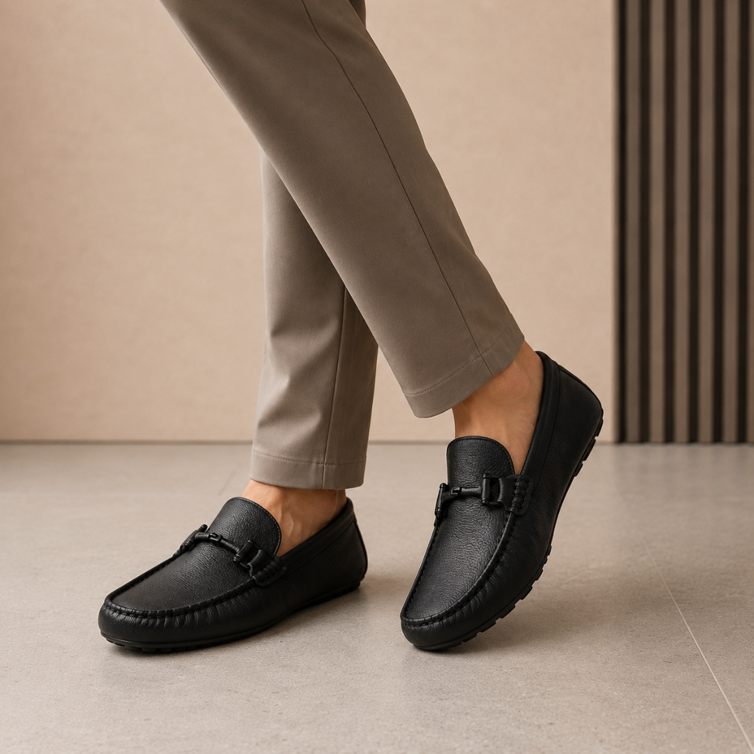 Mocasines de Piel Elegante®