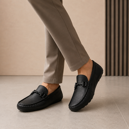 Mocasines de Piel Elegante®