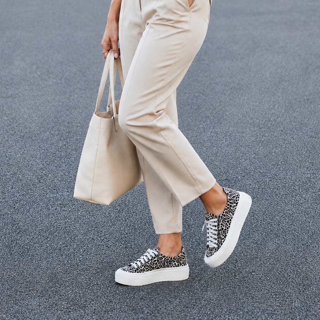 Zapatillas Casuales con Estampado Animal Print®