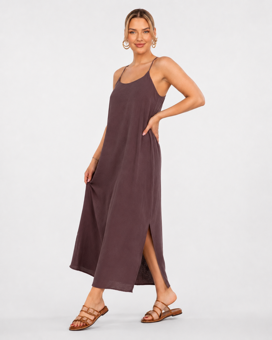 Vestido largo con tirantes®