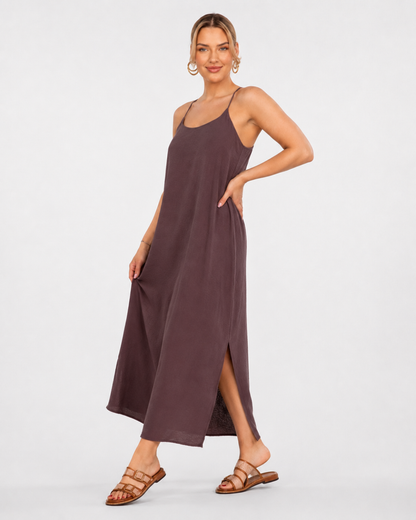 Vestido largo con tirantes®