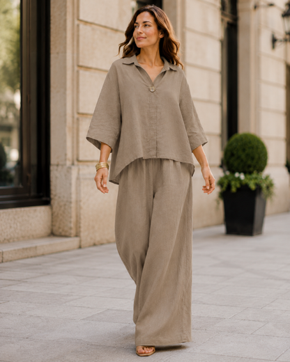 Conjunto Casual de Lino®