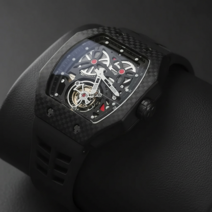 Reloj de Lujo Con Fibra de Carbono Forjada Para Hombre