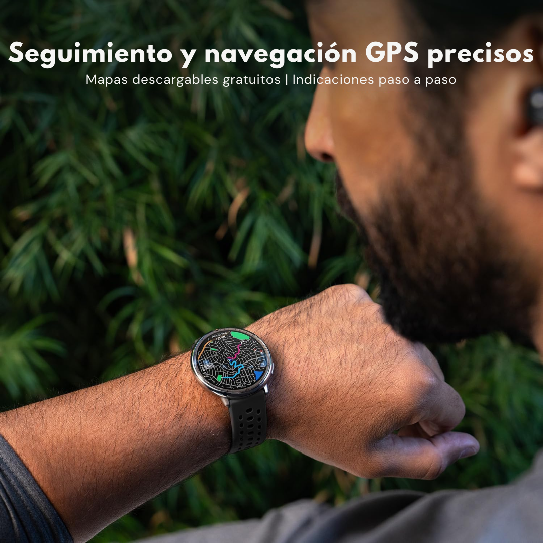 Smart watch Fitness resistente al agua para Android y iPhone con batería de 10 días