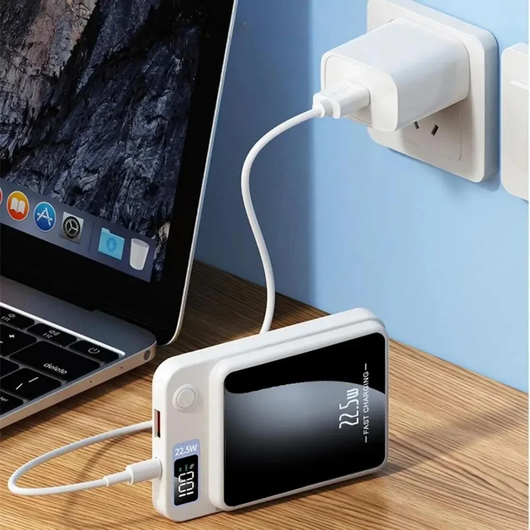 Cargador inalámbrico magnetico de 10000 mAh multifuncional