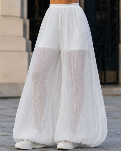 Pantalón de Tul Tipo Globo