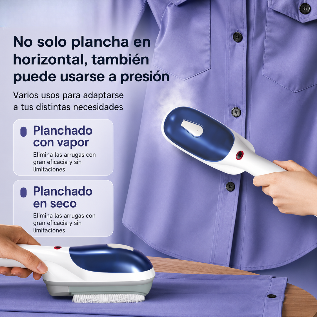 Plancha de Vapor Portátil para Ropa®
