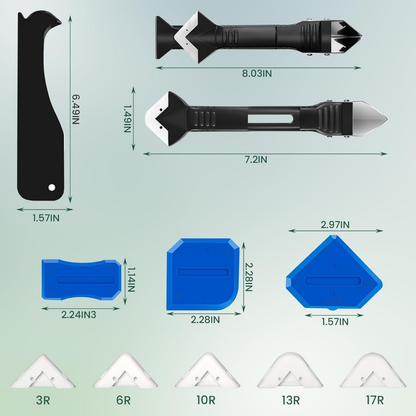 Herramienta elimina-silicona multifunción
