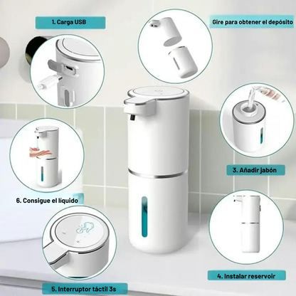 Dispensador Automático de Jabón para una Higiene Inteligente