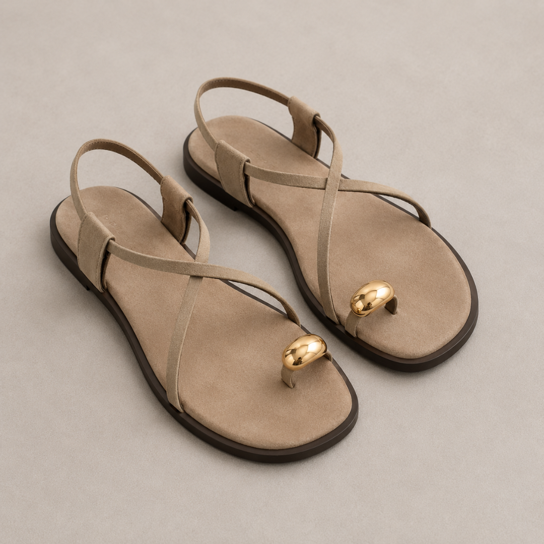 Sandalias Planas con Tiras Cruzadas®