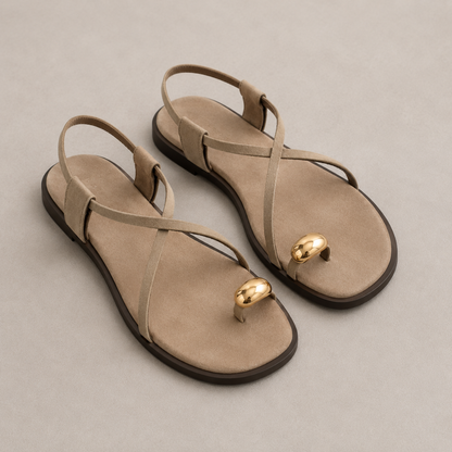 Sandalias Planas con Tiras Cruzadas®