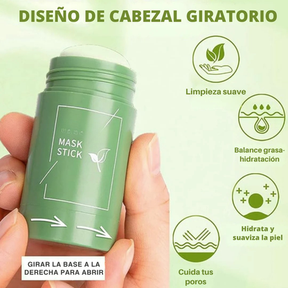 Mascarilla facial de té verde anti-puntos negros - 40g (OFERTA 2X1)