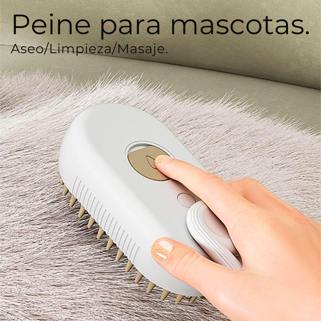 Herramienta Multifuncional de Vapor para el Cuidado de la Fibra Capilar de Mascotas