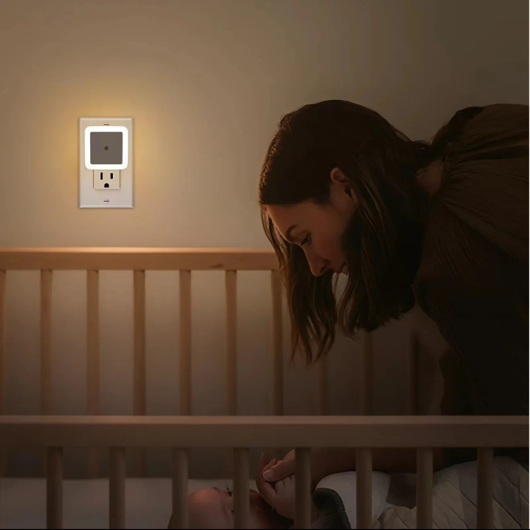 Luz Nocturna LED con Sensor de Anochecer a Amanecer®