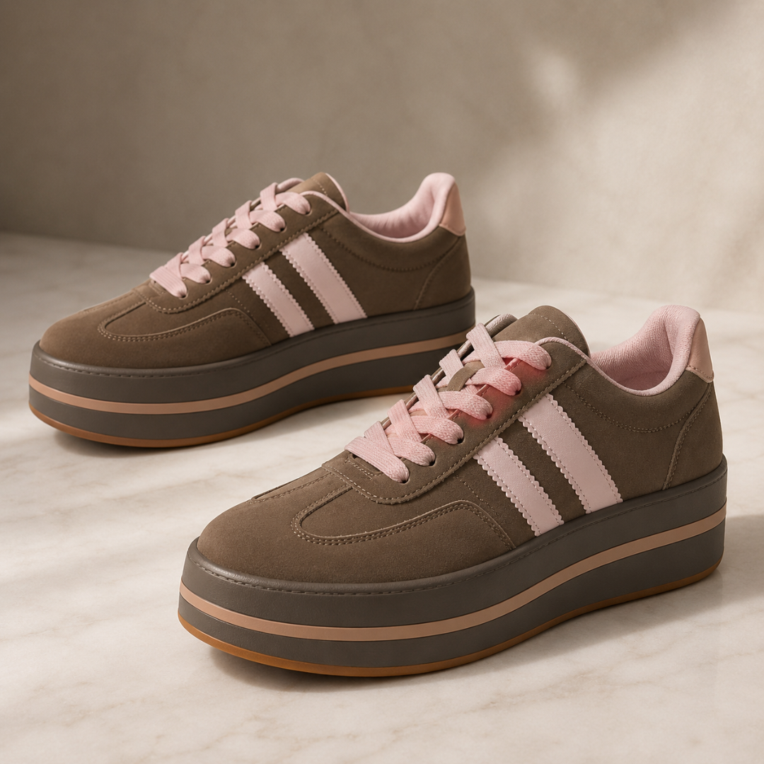 Zapatillas con plataforma de estilo urbano