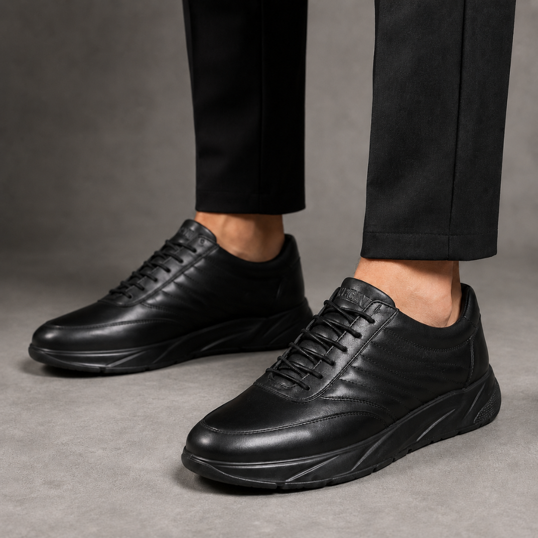 Zapatillas Deportivas de Piel y Suela Ergonómica®