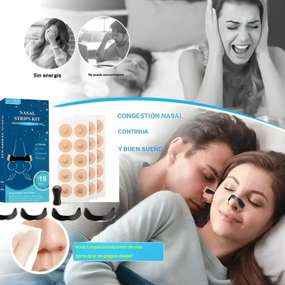 Respira Mejor y Optimiza tu Descanso con el Nasal Strip Starter Kit (OFERTA 2X1)