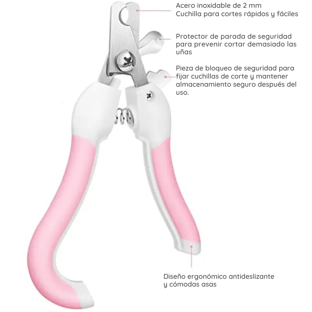 Cortauñas para mascotas facil y sin esfuerzo