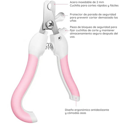 Cortauñas para mascotas facil y sin esfuerzo