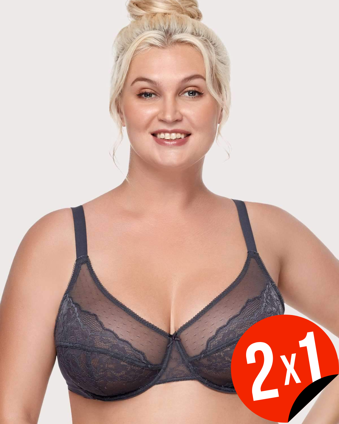Sujetador con Aros de Encaje (OFERTA 2X1)
