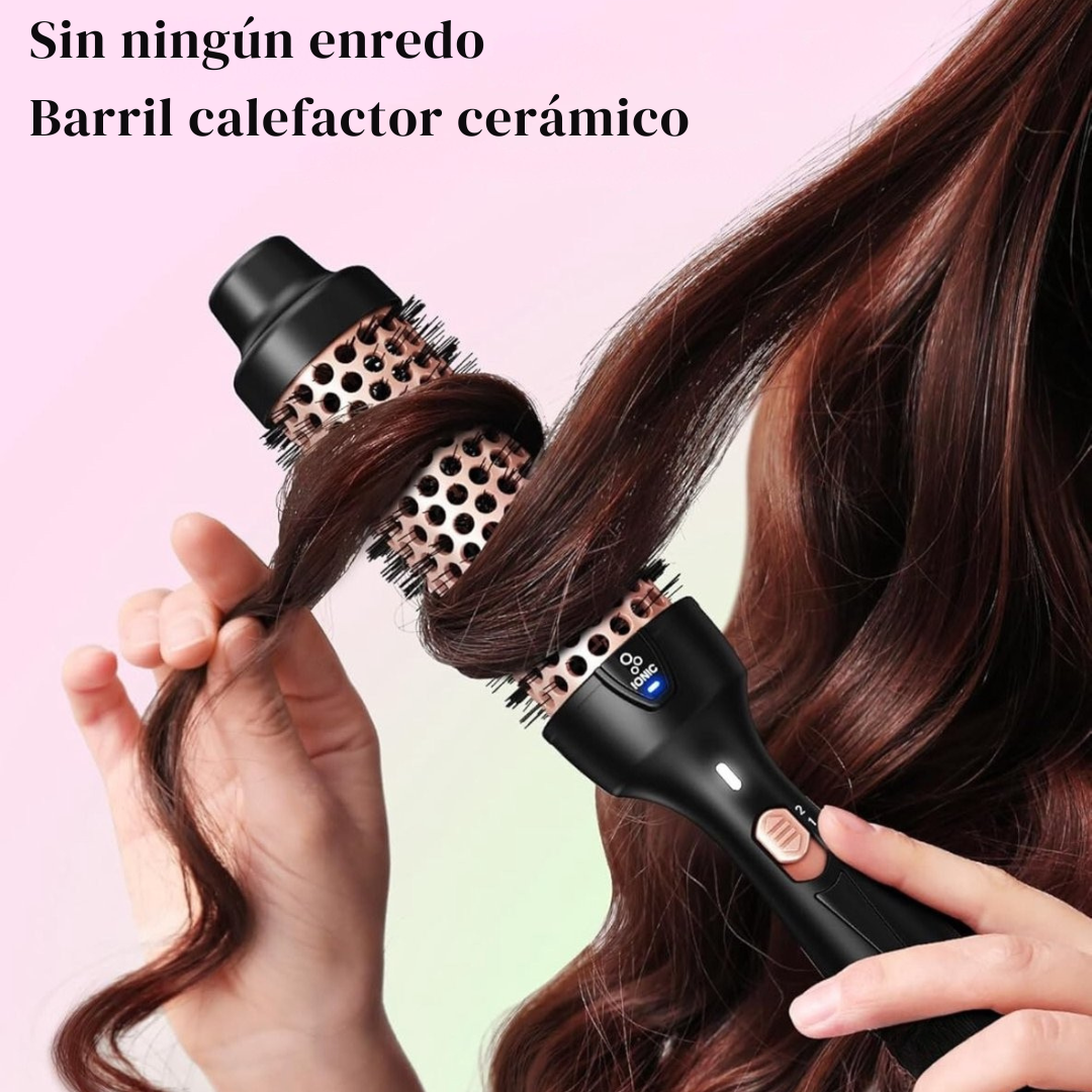 Cepillo Secador con Rizador Iónico