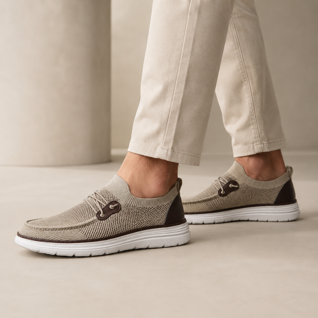 Zapatos Casual de Malla con Cordones