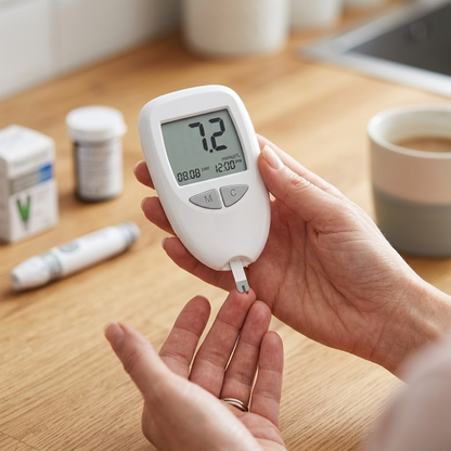 Medidor de Glucosa Digital para Monitoreo de Salud en Casa®
