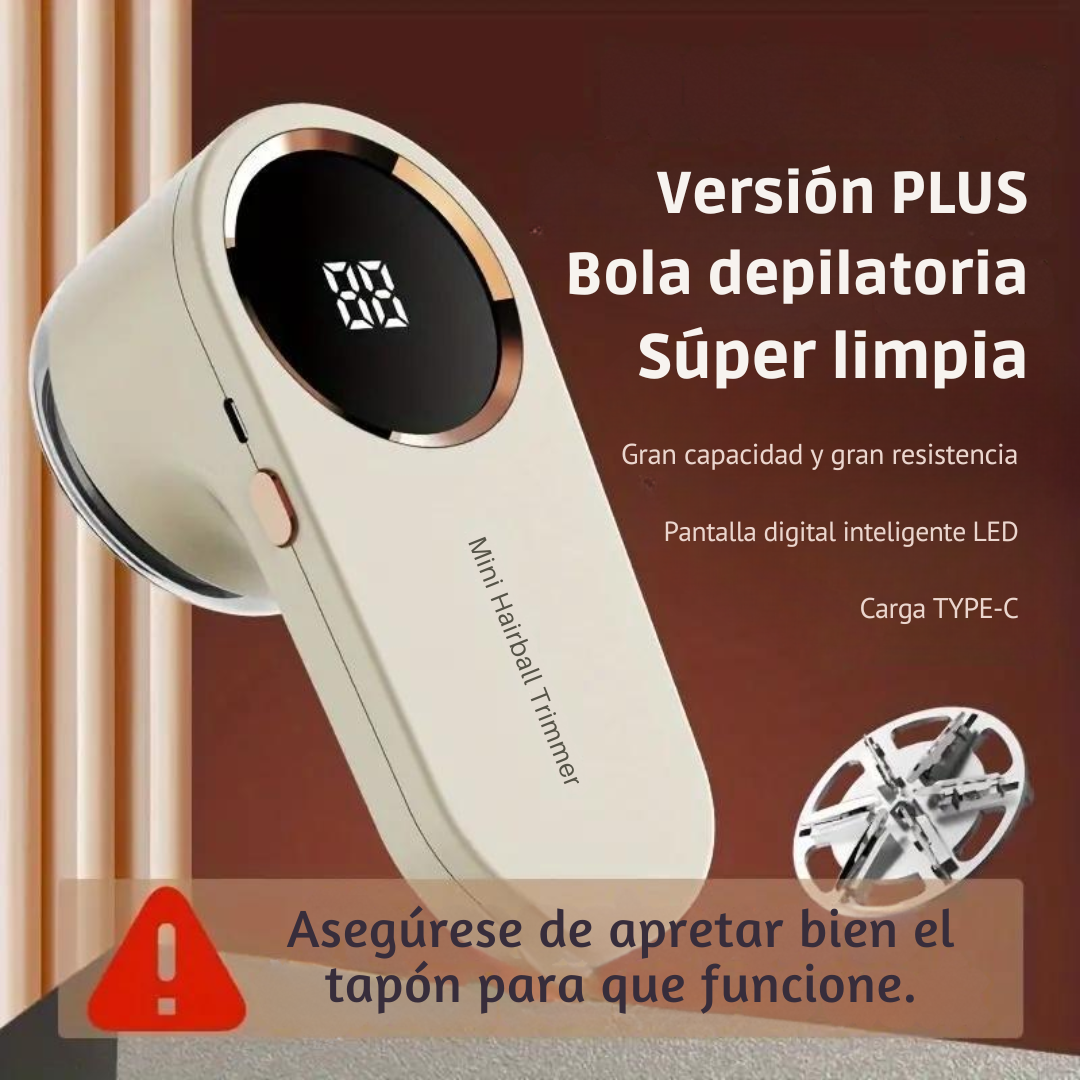 Quita pelusas Eléctrico y Recargable