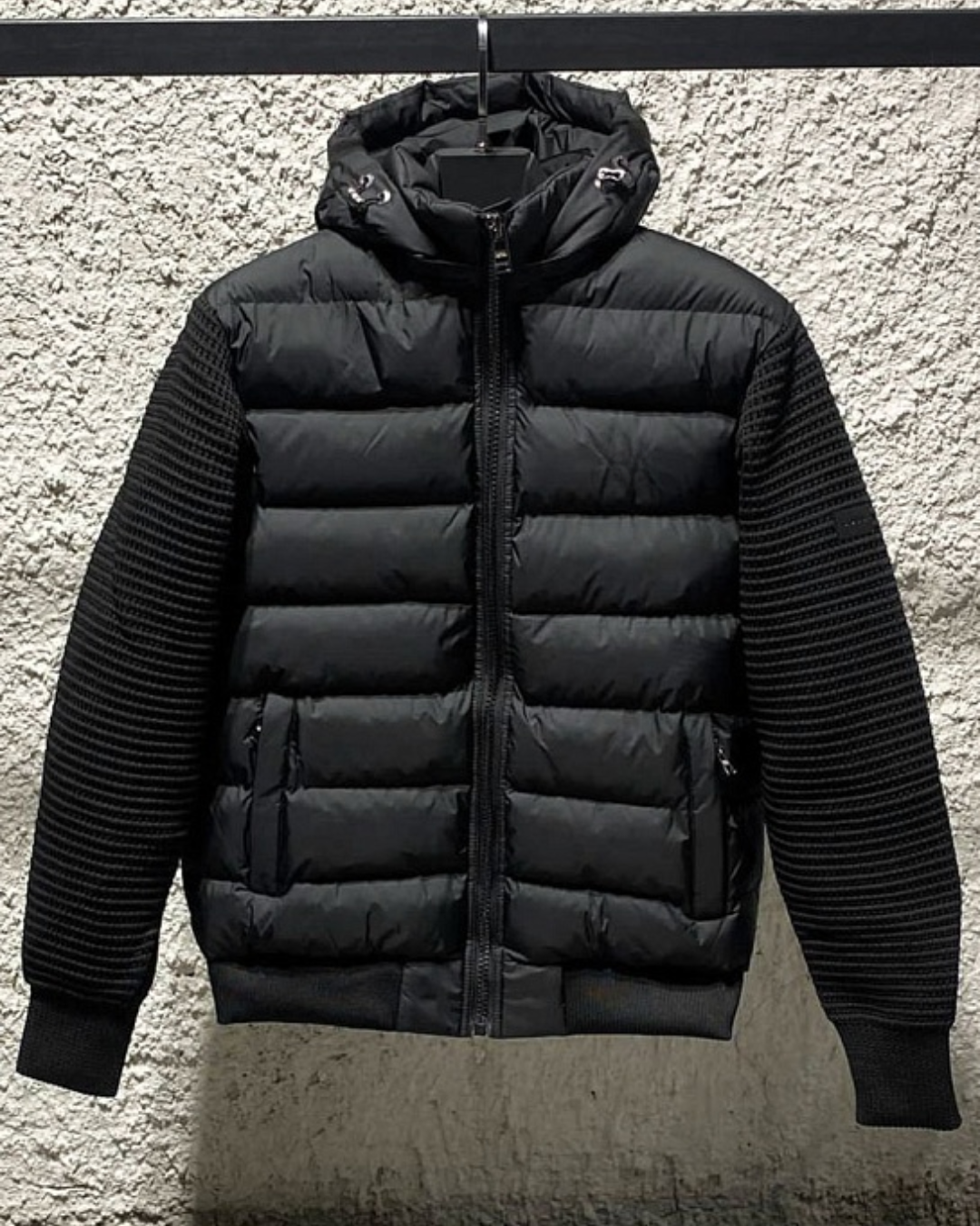 Chaqueta con Mangas de Punto Estilo Oversize para Hombre