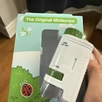 Mini Microscopio Portátil para Pequeños Exploradores