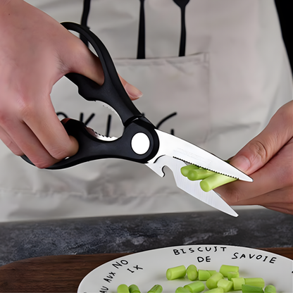 Set Completo de Cuchillos de Cocina en Negro Moderno