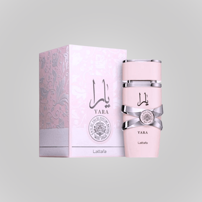 Perfume de Aroma Dulce e Intenso Yara Lattafa Rosa Eau para Mujer 100ml