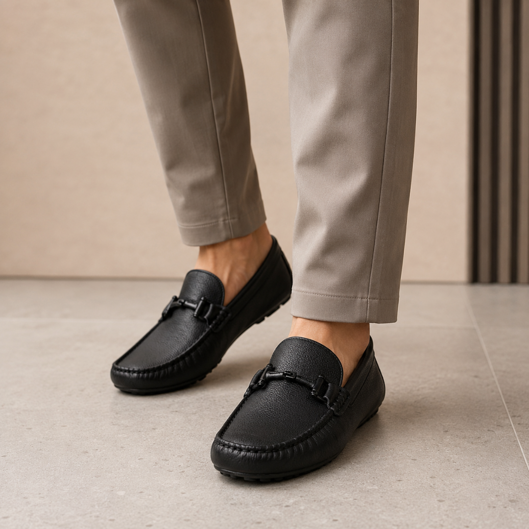 Mocasines de Piel Elegante®