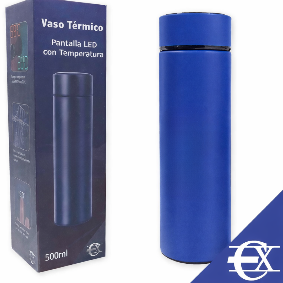 Termo Inteligente con Sensor de Temperatura Táctil®