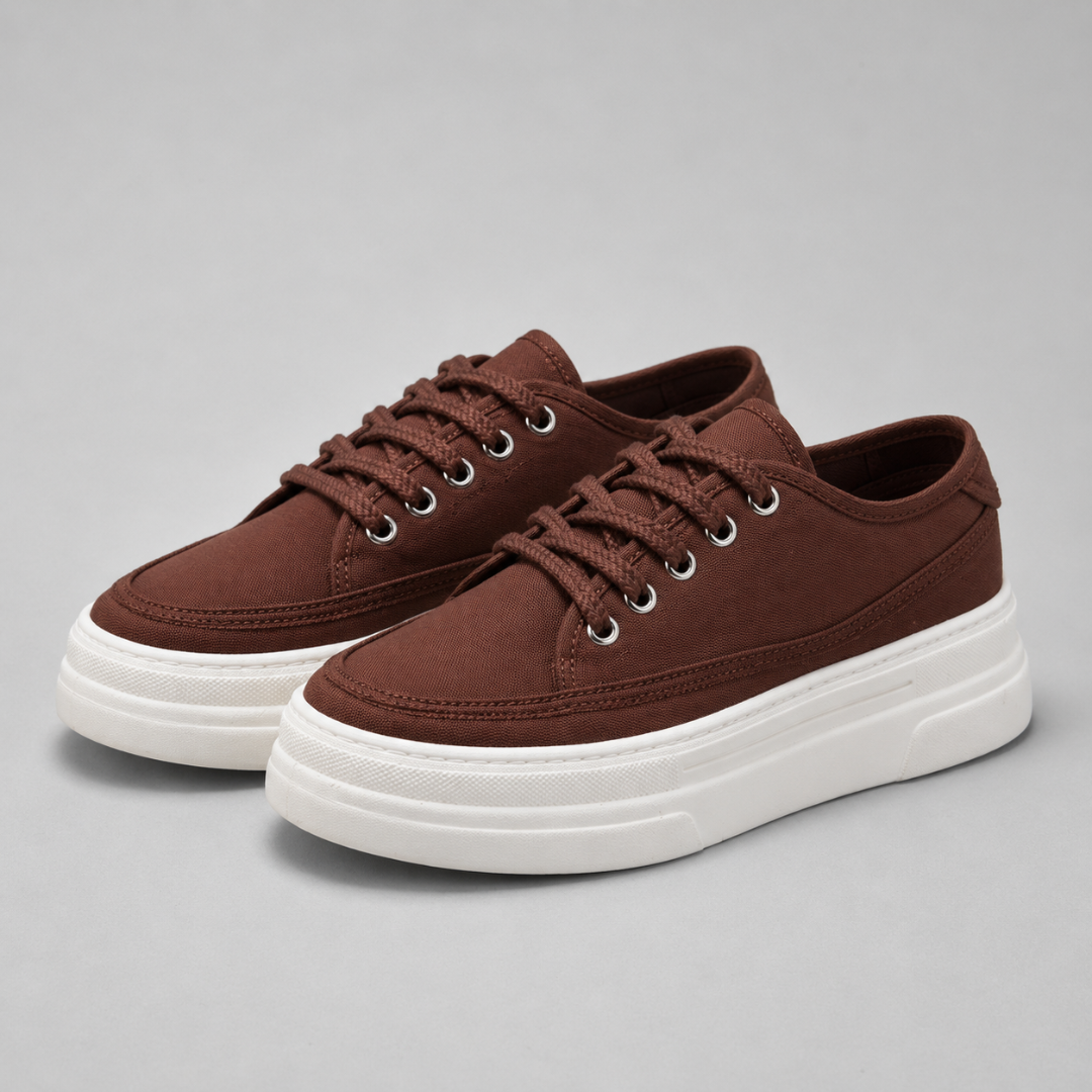 Zapatillas de Lino con Plataforma®