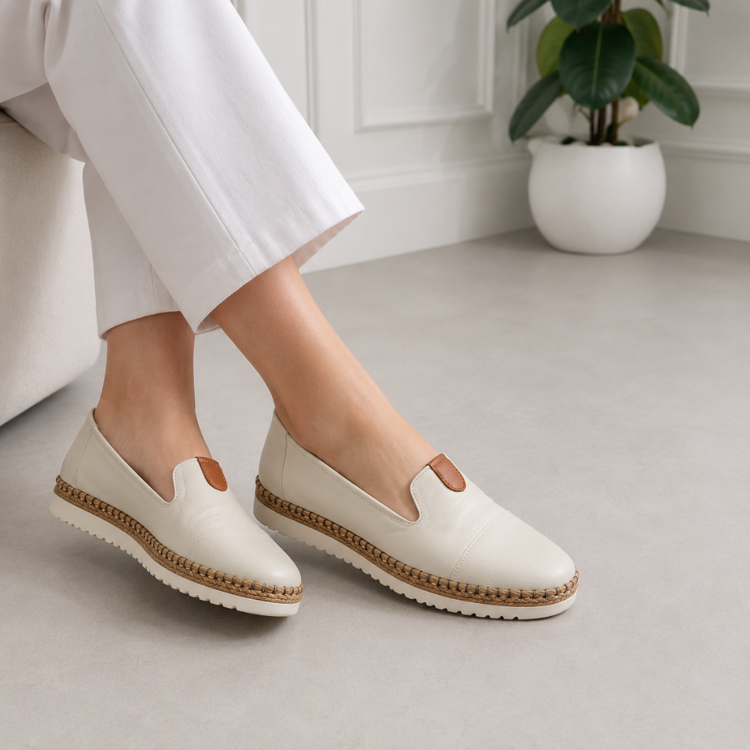 Zapato Plano con Detalle de Yute®