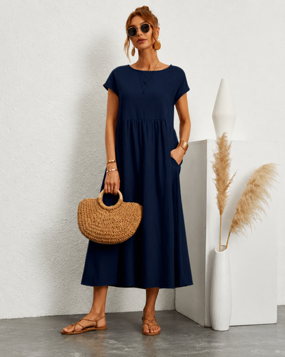 Vestido Largo con Estilo Boho