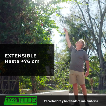 Recortadora y Perfiladora de Jardín Inalámbrica de Alta Precisión®