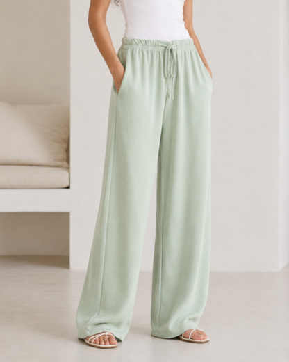 Pantalones Anchos de Corte Recto®