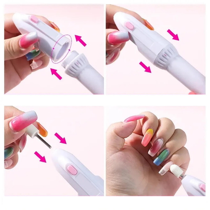 Set Profesional de Manicura y Pedicura 5-en-1