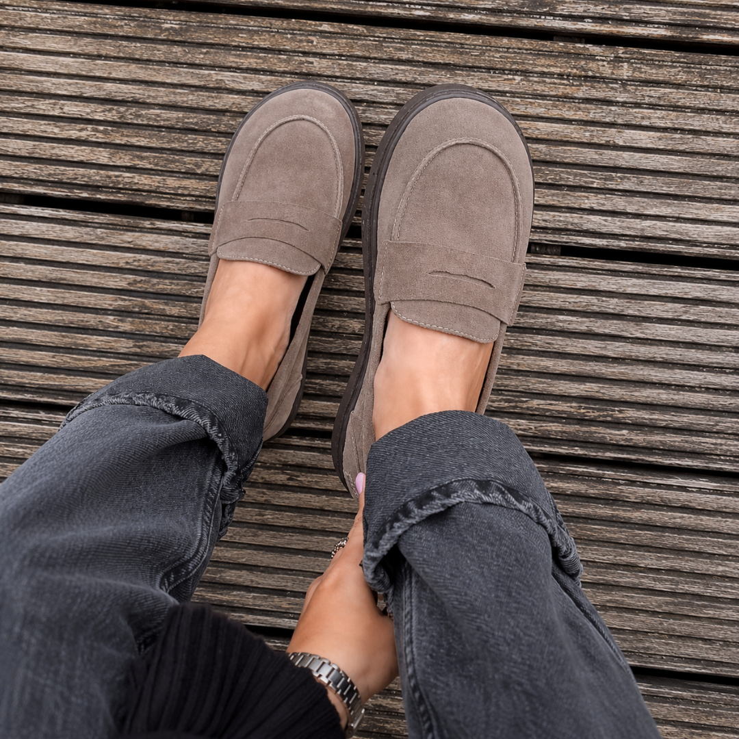 Mocasines Clásicos con Suela de Goma