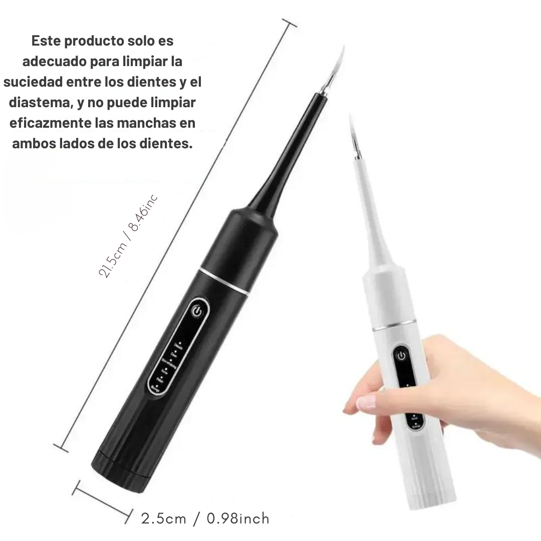 Limpiador Dental Eléctrico Profesional Para Sonrisa Impecable y Salud Bucal Avanzada