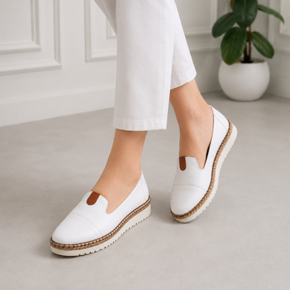 Zapato Plano con Detalle de Yute®