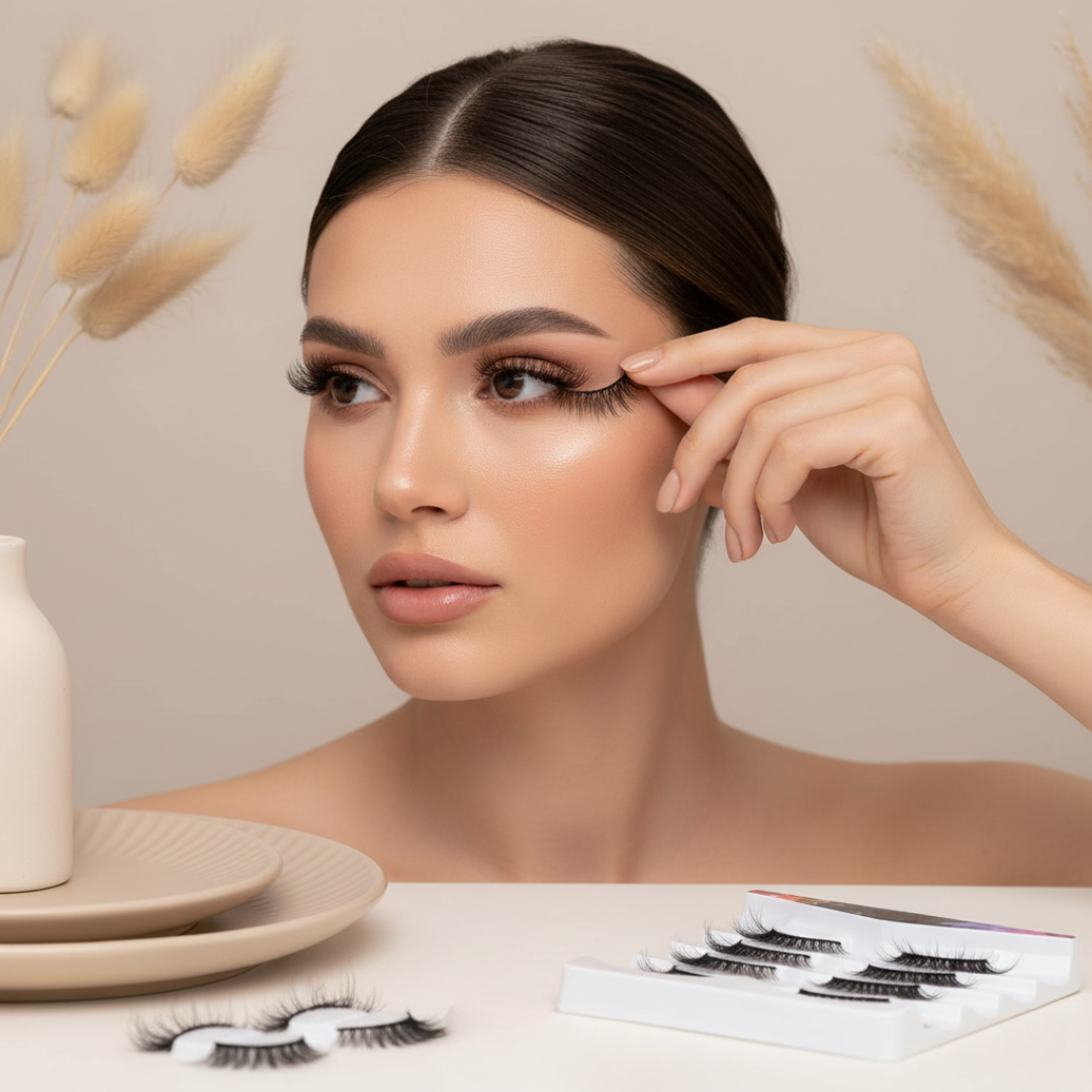 7 Pares de Pestañas postizas naturales®