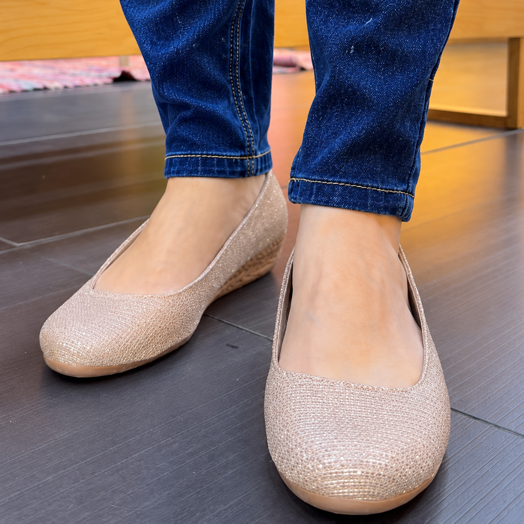 Bailarinas con Brillo de Suela Confort®