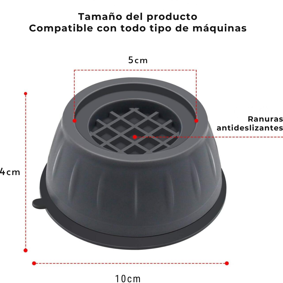 Soportes Antivibración de Alta Resistencia