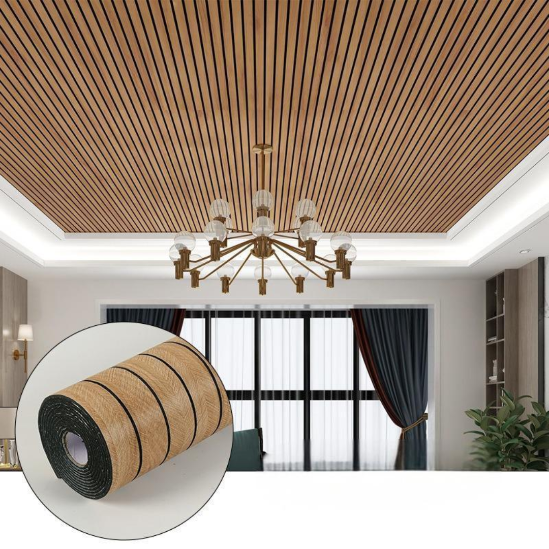 Papel Decorativo de PVC Adhesivo Con Acabado de Alta Calidad - Rollo 45 cm x 2 m
