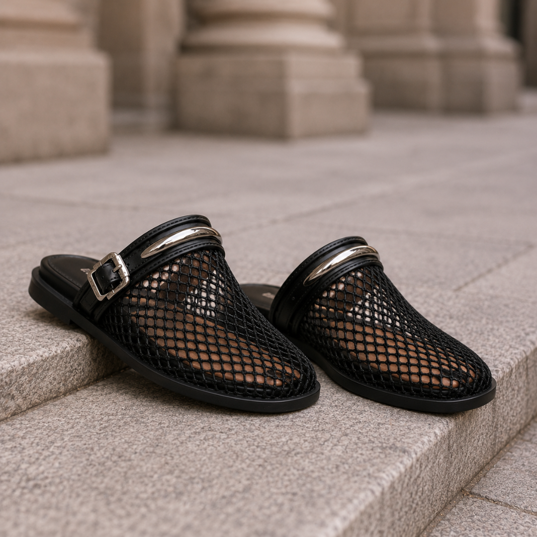 Zuecos de Malla con Correa Ajustable®